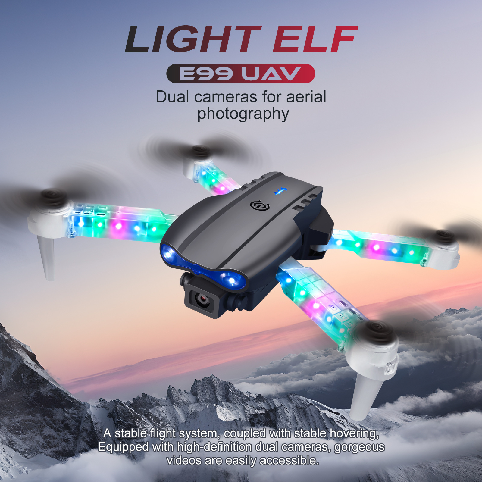 X15 UAV foto aérea cuadricóptero plegable luz avión de control remoto presión aérea altura fija drone para niños