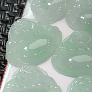 Manufacturer Wholesale Jadeite A-Grade Unisex Style Fortune Buddha Jade Pendant Wholesale