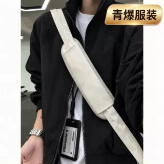跨境痞帅立领飞行员夹克男款秋季宽松休闲棒球服拼接复古工装外套