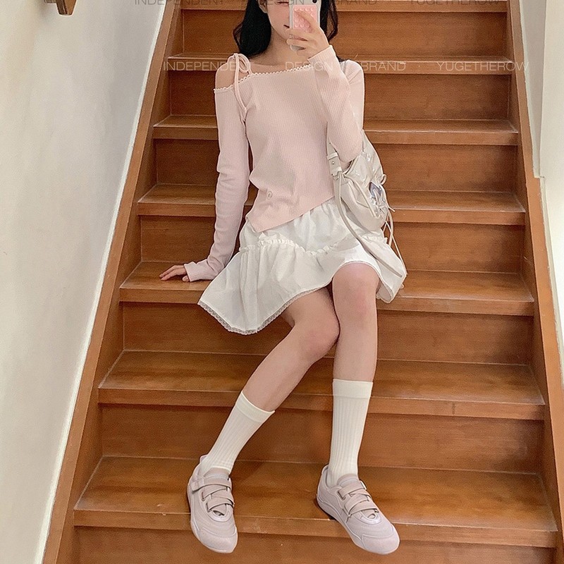羊皮版~2025新款法式复古风魔术贴芭蕾德训鞋女款百搭休闲运动鞋|undefined