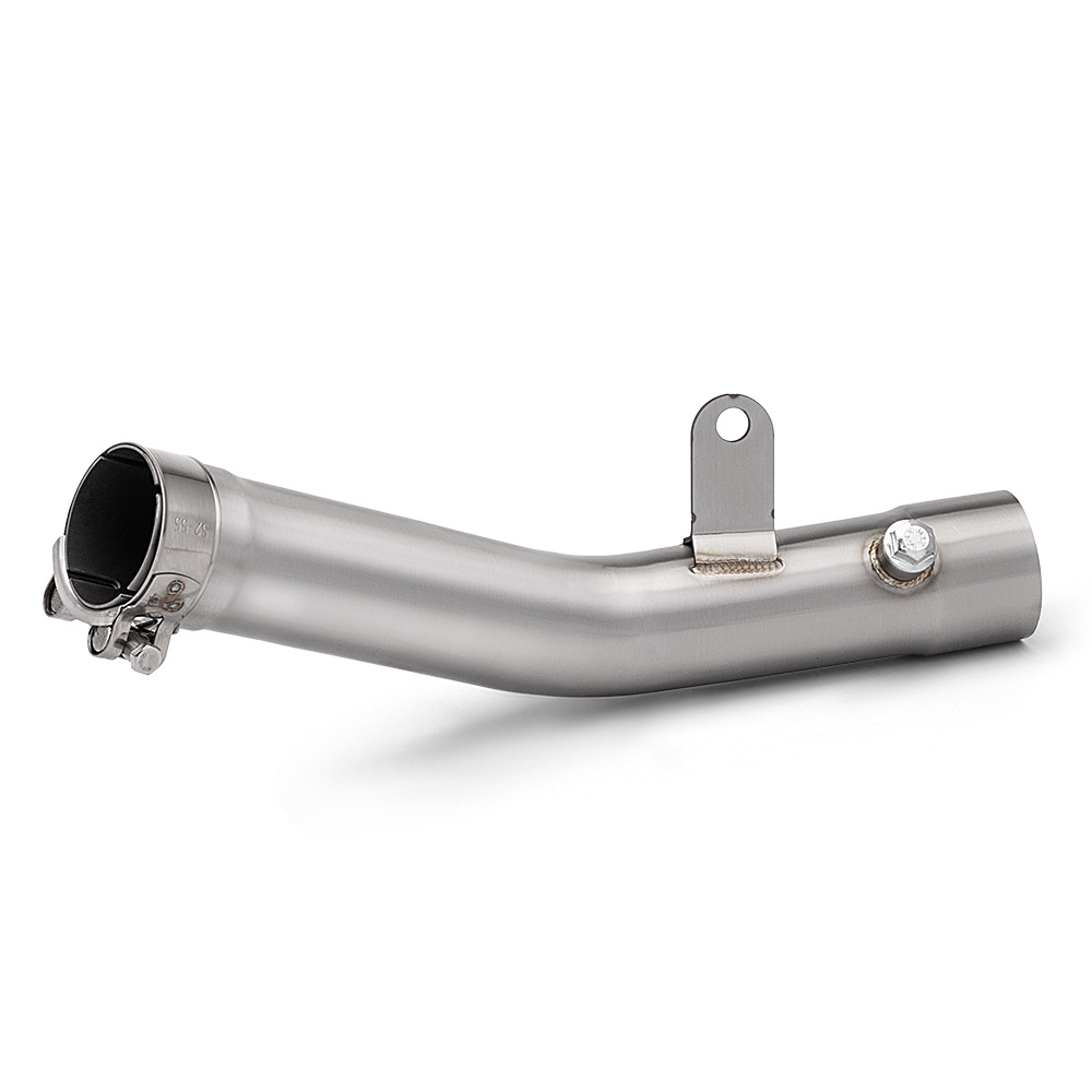 Motorcycle exhaust pipe modification is suitable for high temperature resistant and non-destructive installation of ZX6R stainless steel middle section 2024