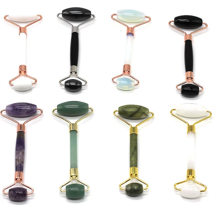 Фабрика Shiyu Roller Powder Crystal Massage Facial Eye Massage Stick Cross -border Roller Оптовая