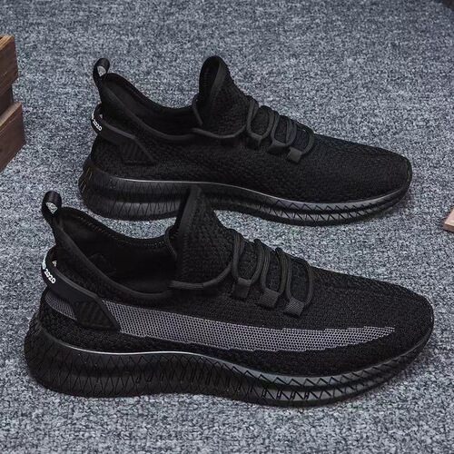 New men's mesh breathable sports shoes, stylish versatile fashion casual coconut shoes, student running shoes