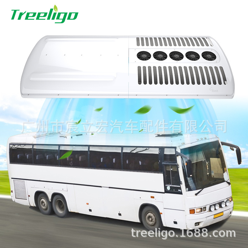 Treeligo nuevo aire acondicionado para autobús, aire acondicionado para automóvil de alta capacidad de enfriamiento, aire acondicionado de estacionamiento para autobús