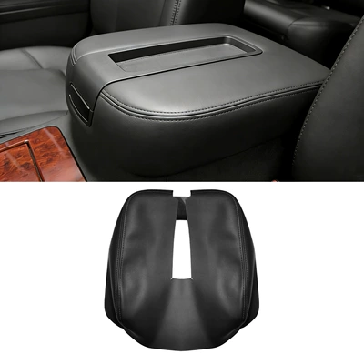 Sürətlər qutusu və əl tormozu başlıqları Center Console Armrest Box Leather