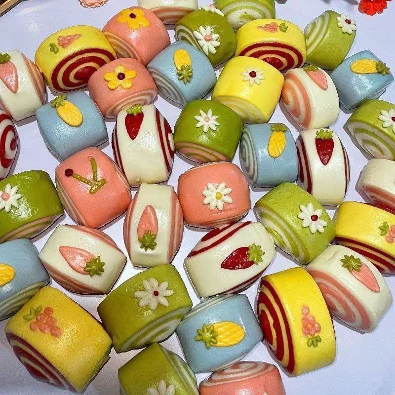 子供のかわいいプリントミルクの香りの小さいマントーの子供の栄養の朝食の野菜の小さいマントーのインスタントの半製品の工場は卸売りします。|undefined