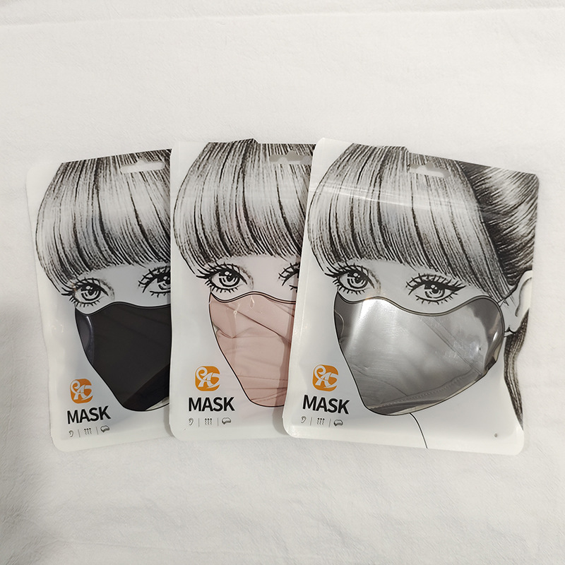 Otoño e Invierno forrado de lana gruesa máscara cálida protección ocular de alta esquina ciclismo protección solar a prueba de polvo máscara de adelgazamiento máscara de hombres y mujeres máscara