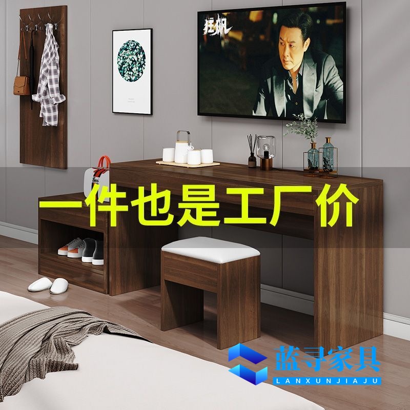 Tv Cabinet Standard Room Hotel Full Set Hotel Luggage Room Dedicated Simple Apartment B&B Furniture Combination Tv Cabinet