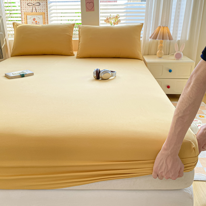 Madre y bebé dormir desnudo clase A cama de una sola pieza cama de algodón puro cubierta de cama de algodón lavado con agua cama de algodón cama de tres piezas