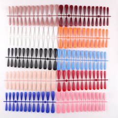 240 Pieces Extra Long Press on Nails Ballerina Coffin Nails