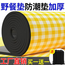 户外防潮垫加厚便携打地铺隔寒家用可折叠铝膜帐篷防水露营野餐垫