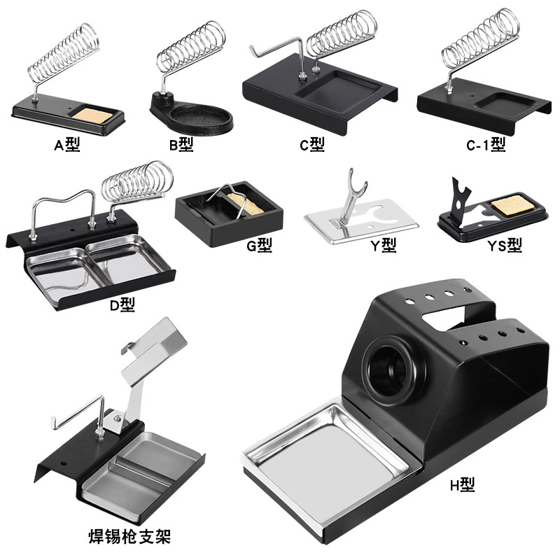 Знаменитый сварщик цельнометаллическая рама чугунная стойка паяльника квадратная/круглая стойка паяльника