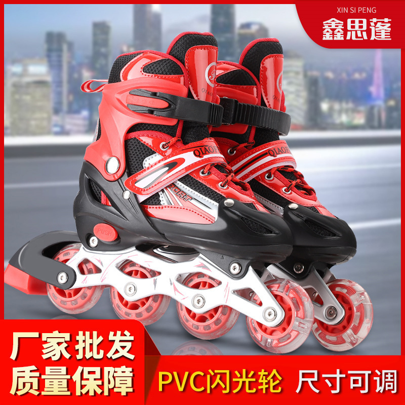 PVC children skates universal roller skates professional adult roller skates roller skates glide heelloo shoes wholesale