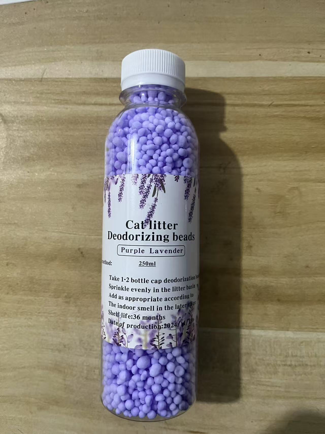 Polvo desodorante de partículas de bicarbonato de soda especial para arena para gatos