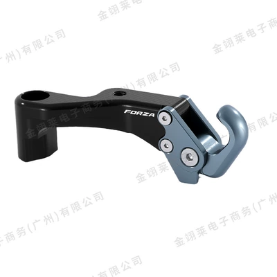 Forza Nss350 Forza35, Motosiklet ləvazimatları və aksesuarları - gg-26005-universal-folding-hook-with-logo-titanium-color