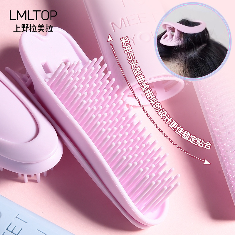 LMLTOP mullido pinza de pelo 2-piece set con peine rizador de pelo combinación traje SY133