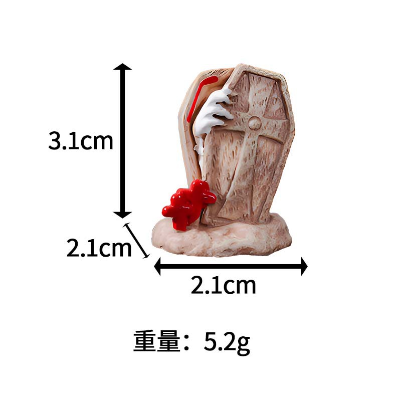 Nueva decoración transfronteriza Halloween calabaza fantasma calabaza mágica sombrero fantasma pequeña decoración micropaisaje paisajismo