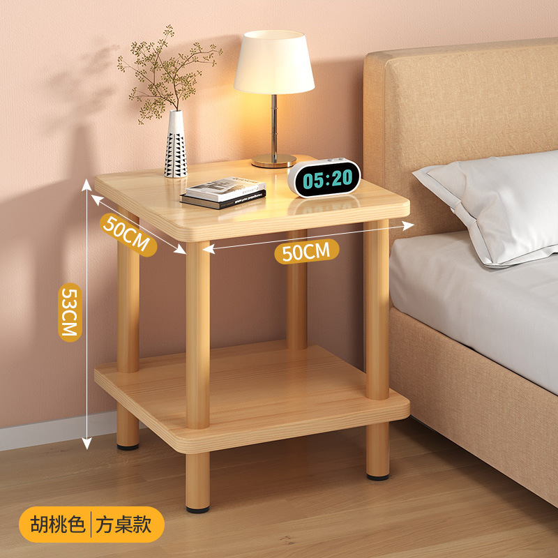 사각테이블 나뭇결【50】원목다리