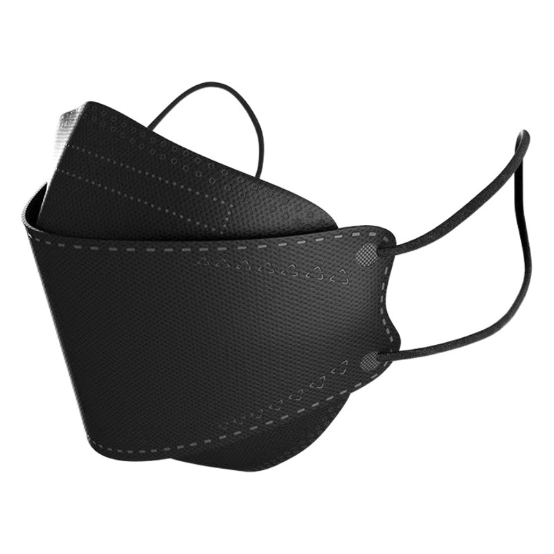 Adult Kf94 Mask Fish Mouth Leaf-Shaped 3D Three-Dimensional Disposable Four-Layer Protective Mask Factory Wholesale Disposable