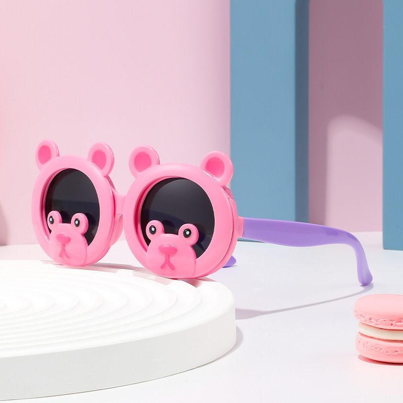 Gfas de sol para niños, gafas de sol de verano, niñas, niños, anti-UV, niños, niñas, bebés, gafas de sol de moda