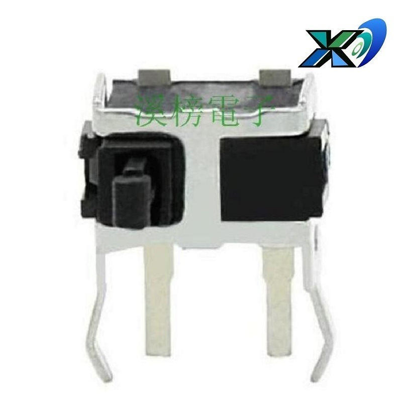 无声复位按键开关侧按\无声复位轻触开关卧式90度\卧式检测开关