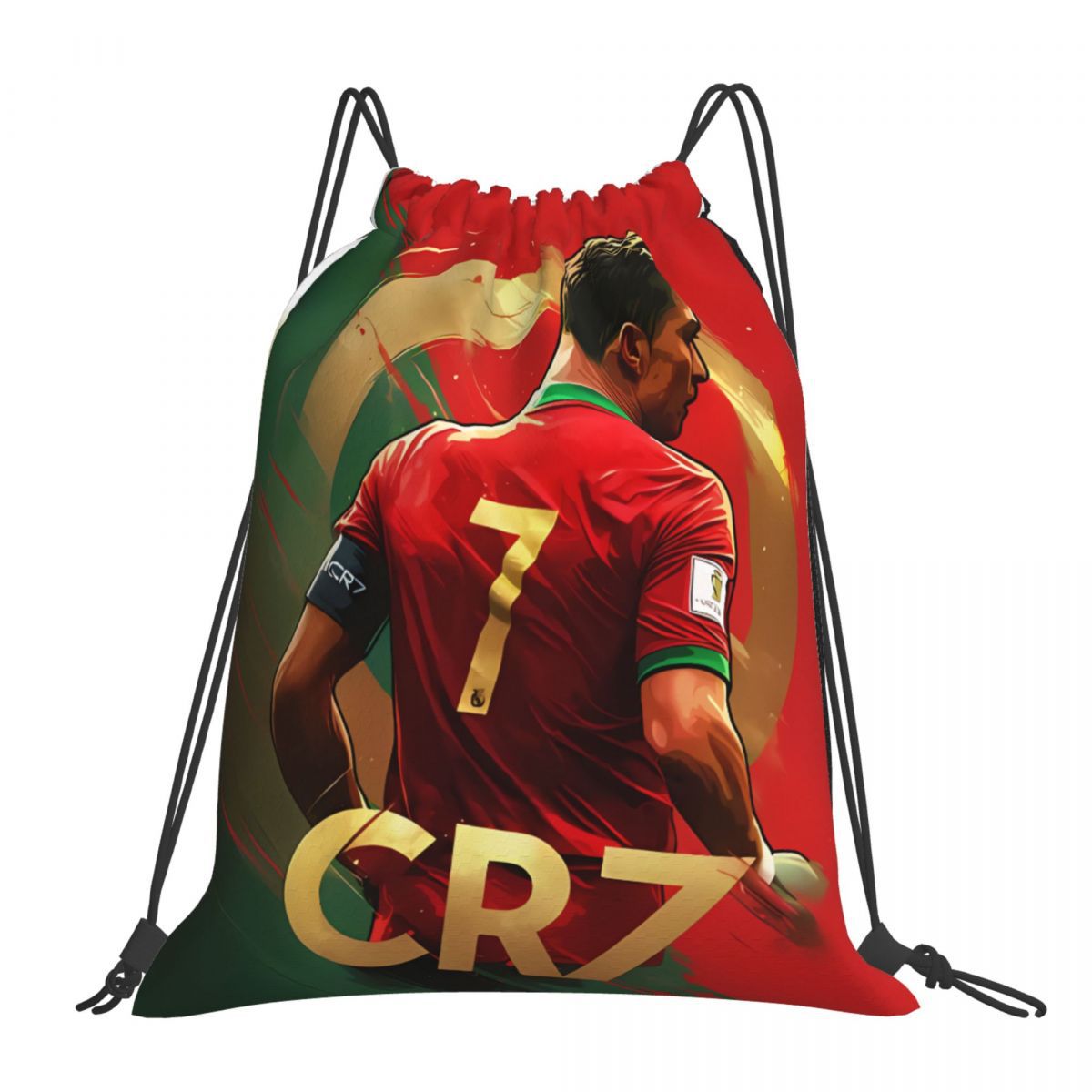Transfronterizos Amazon Drawstring Bracket Mochila deportiva de maratón bolsa de ejercicios al aire libre impresa ligera Drawstring Bracket image 6