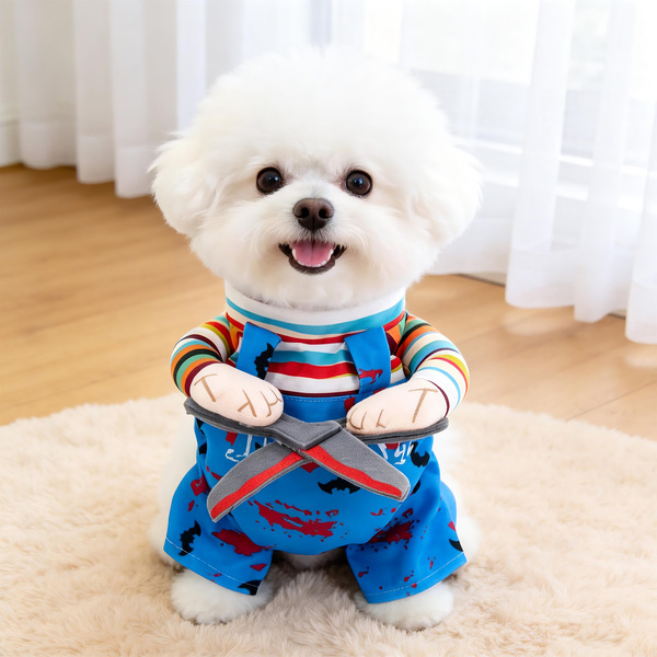 Cross-border pet clothes funny dagger transformation costume…