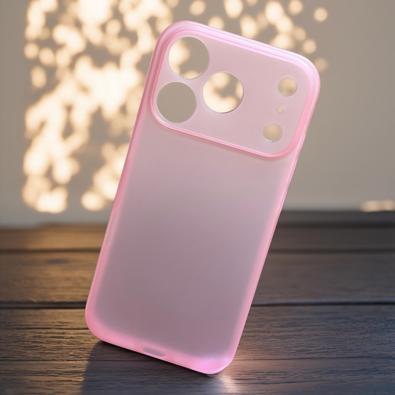 透明新品苹果17promax高级橙色手机壳适用iPhone按键全包pp防指纹|undefined