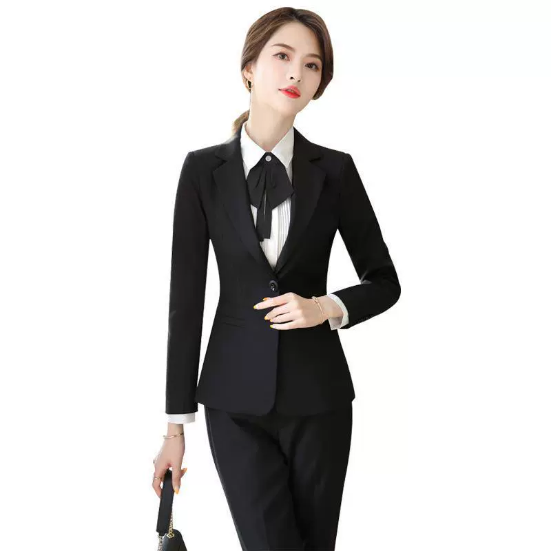 Classic suit jacket, spring set, long-sleeve, overall, trend of season