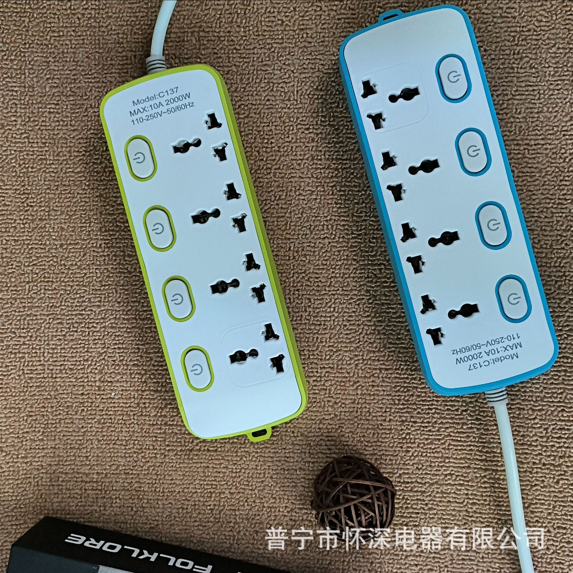 137# enchufe de placa de conexión multifuncional oficina hogar agujero múltiple suministro al por mayor de comercio exterior enchufe