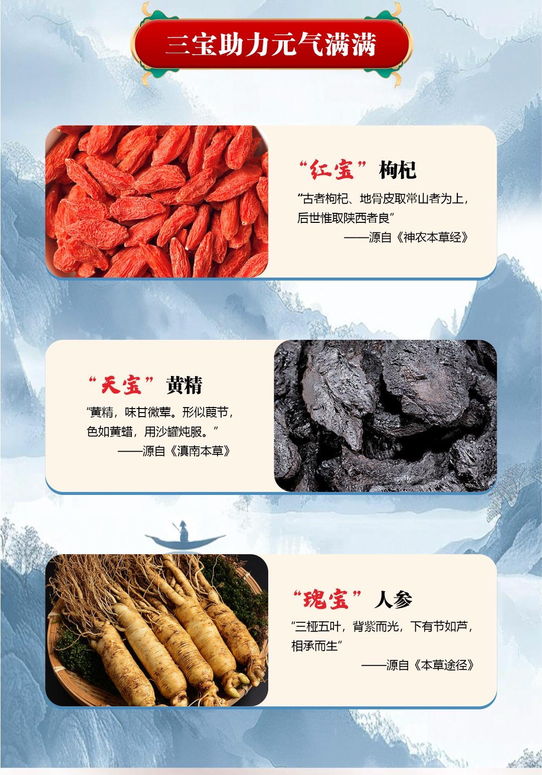 Dai Fang Pei Yuan Herbal Paste 260g Traditional TCM Wellness Paste with Polygonatum Goji Poria for Daily Nourishment quality and texture