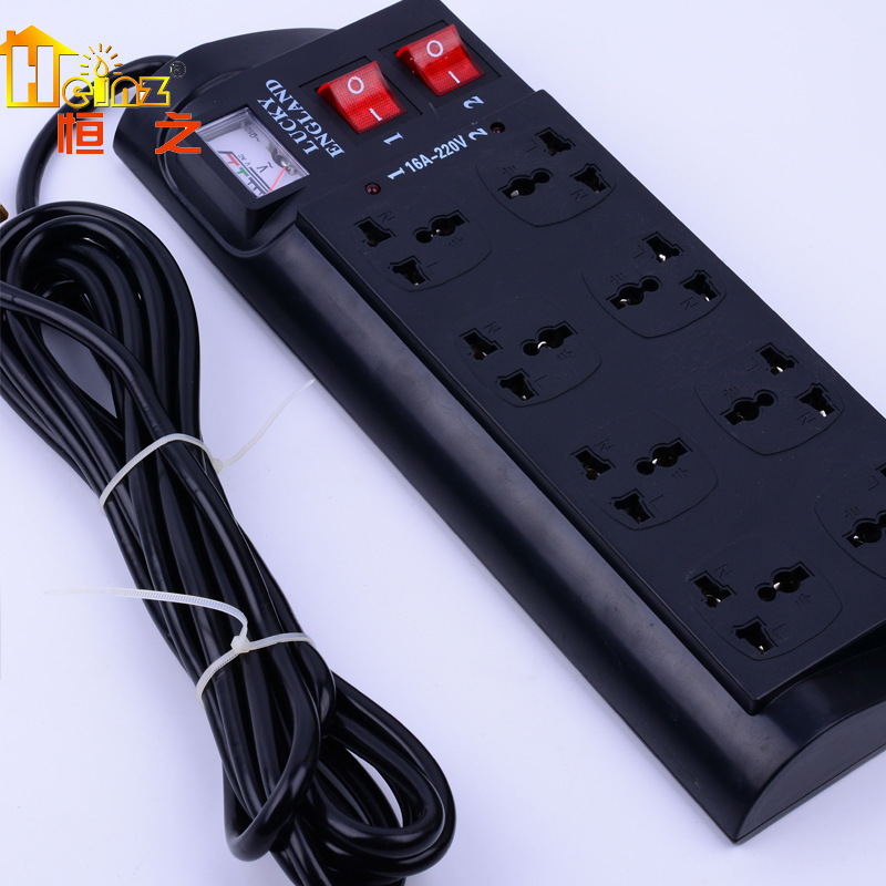 Comercio exterior 880 multi-jack con voltímetro de doble interruptor de ocho conectores fabricantes de conectores