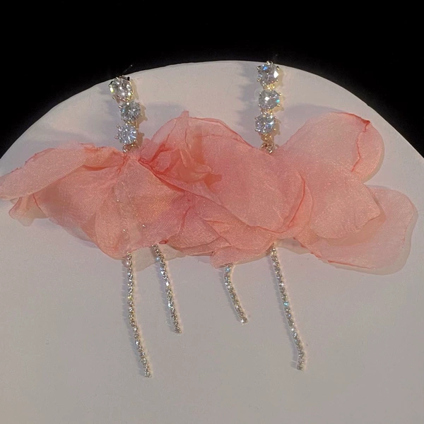 Fuchsia earrings