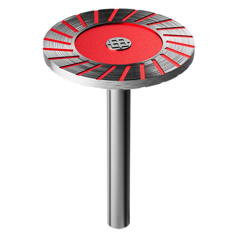 herramienta de pulido de piedra y jade de corte en seco de 4 cm de espesor corrugado con mango de molino eléctrico de corte