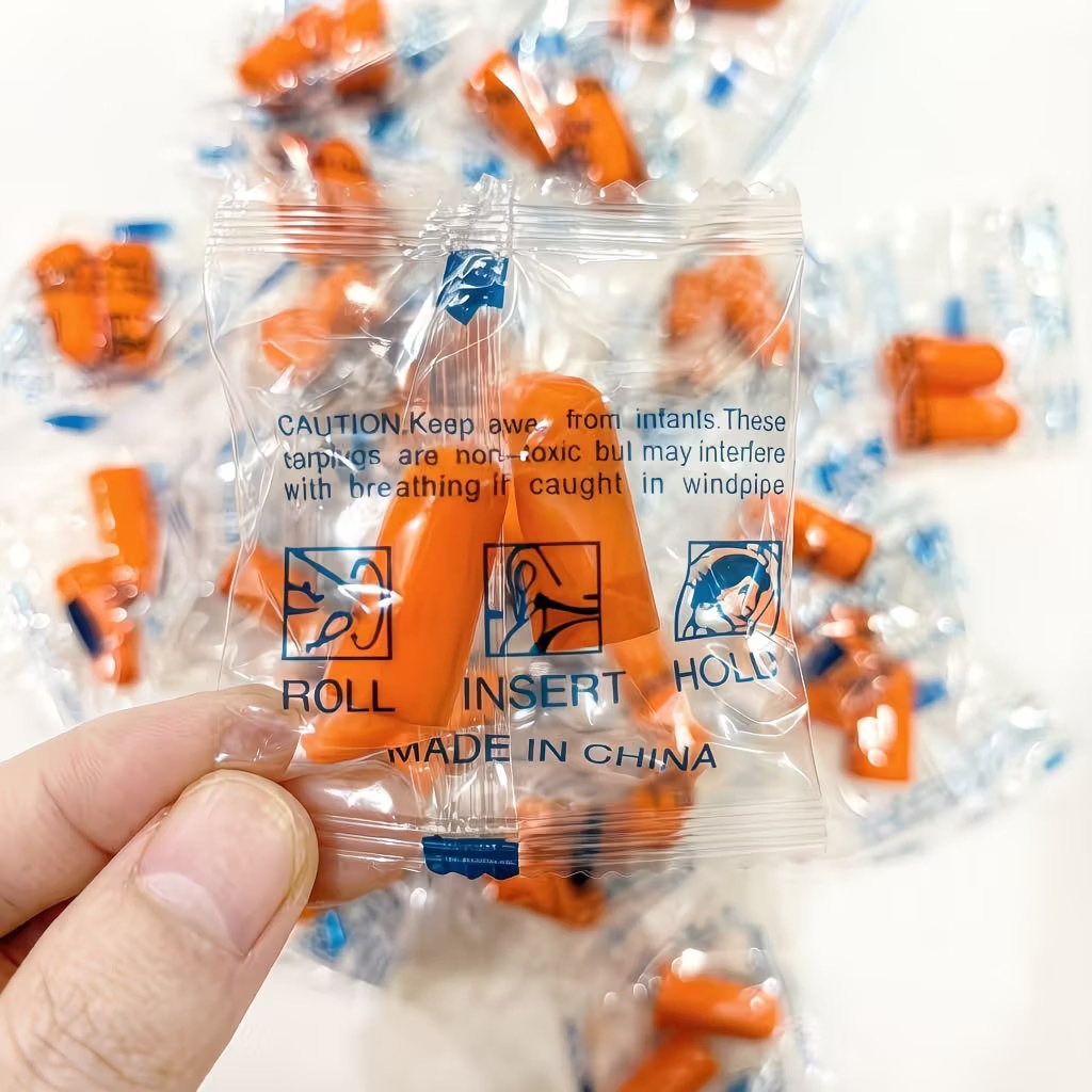 Tapones para Oídos Anti-Ruido Tipo Bala de Poliuretano para Dormir image 9