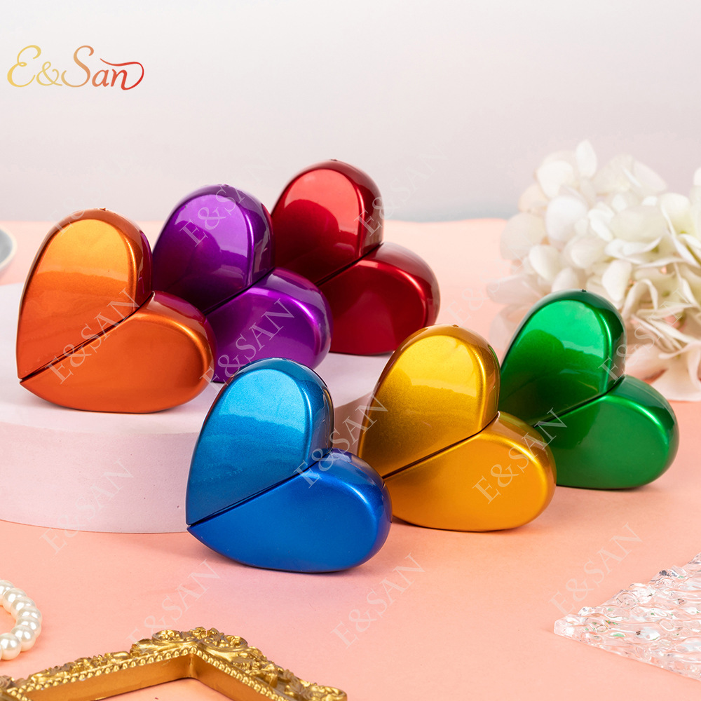 PT090V-25ML UV心型香水玻璃空喷雾化妆品瓶