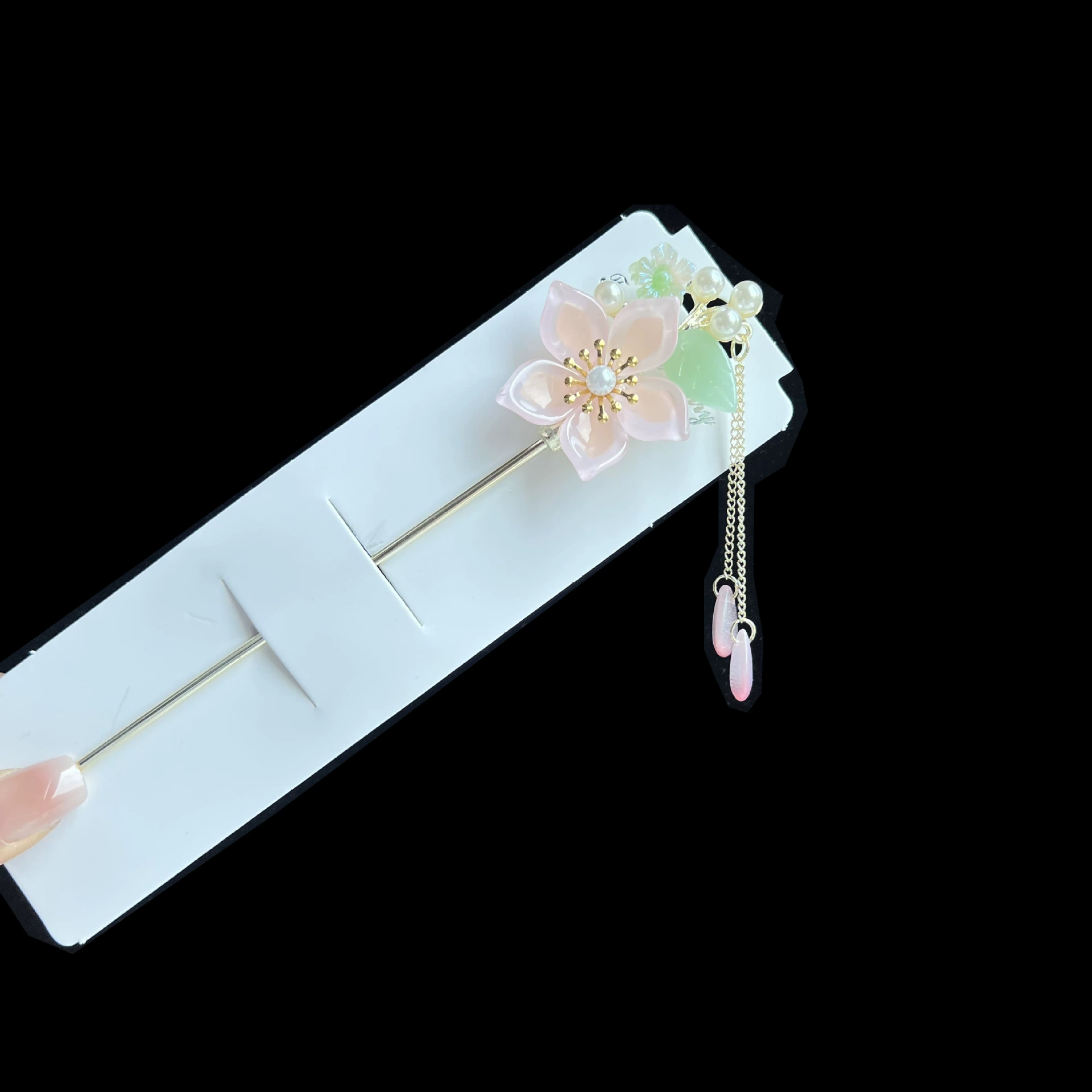 Hairpin Hanfu заколка для волос, орхидея цветочный декоративный аксессуар для волос, простая элегантная китайская стиль