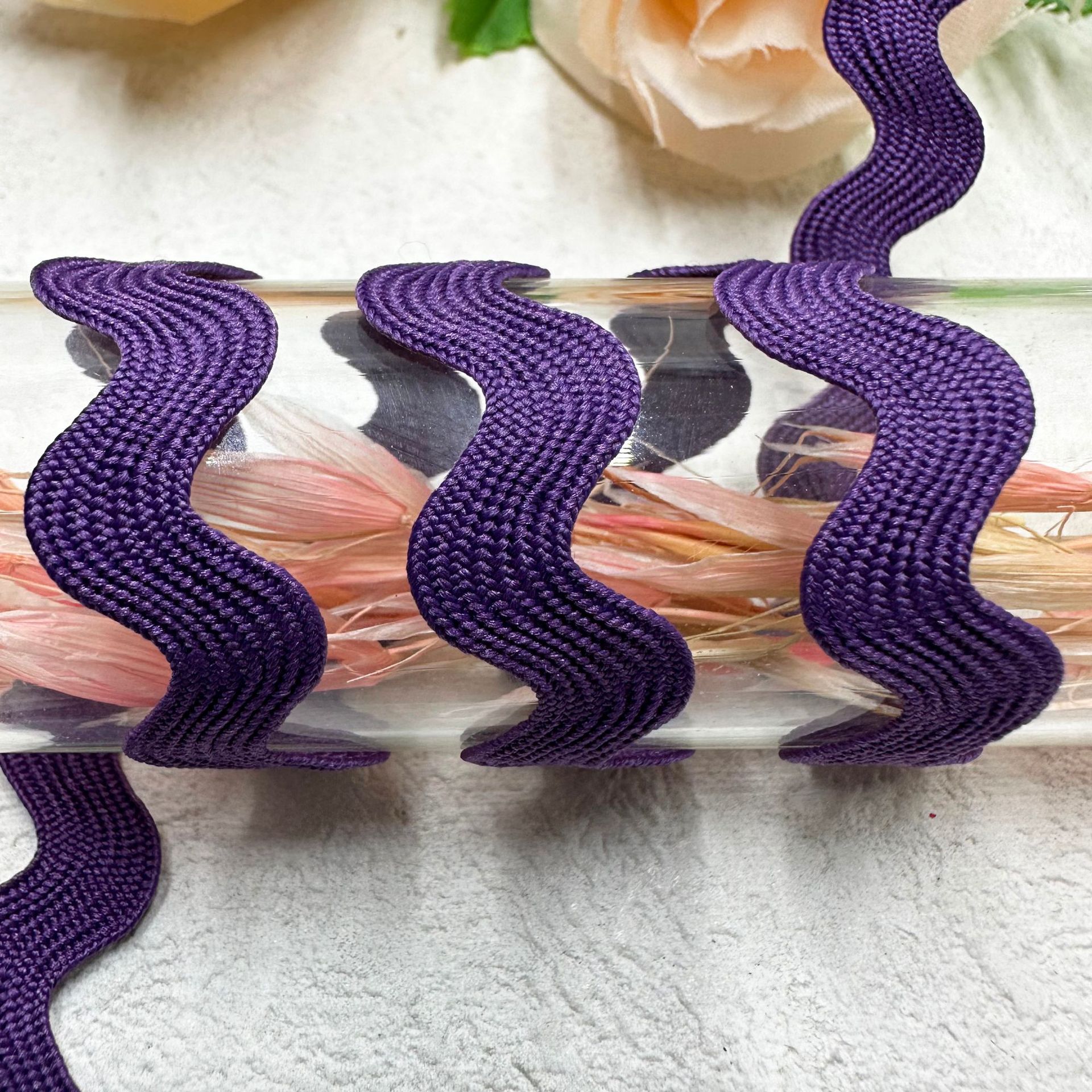 8mm onda sólida en forma de S curva banda de encaje cortina sombrero ropa infantil joyas de boda accesorios de ropa