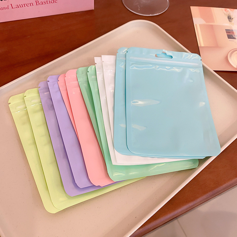 3g Weight Jewelry Packaging Bags Classification 1 Piece Quantity 1 Piece Plastic Casual Bag Pocket Colorful Jewelry Packaging Bags