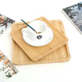 木质烧烤面包餐盘木盘子竹木长方形实木家用水杯茶杯托盘