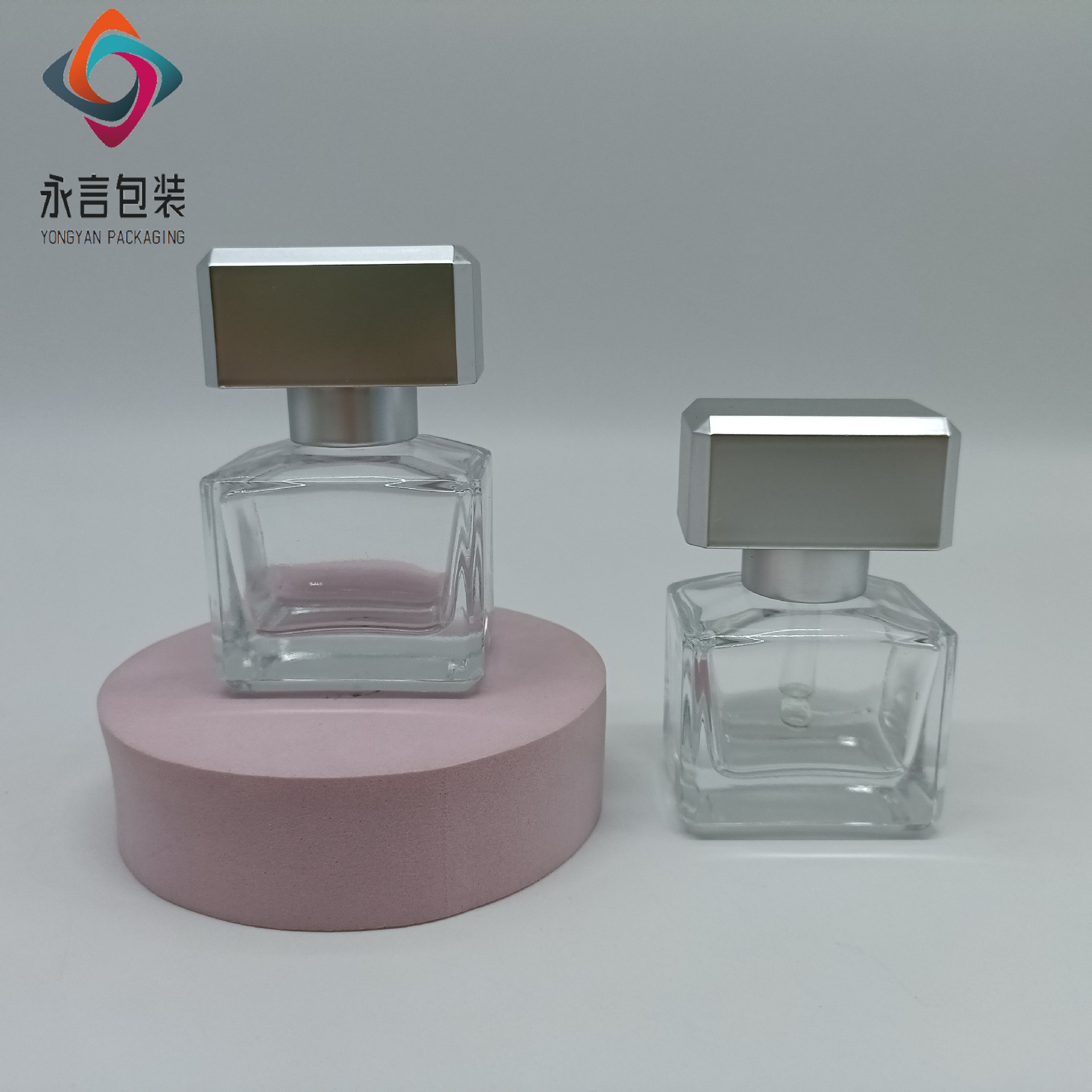 厂家现货定制30ml扁方滴管瓶 精华油原液玻璃瓶子分装瓶