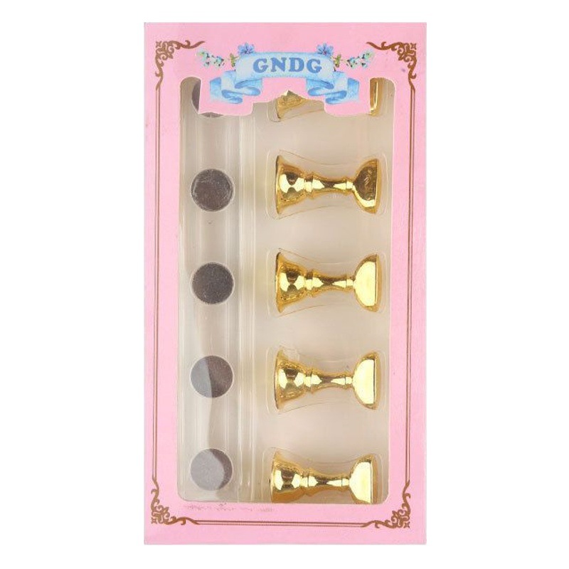 Nail art practice nail holder long piece strong magnetic base nail holder false nail display rack nail base
