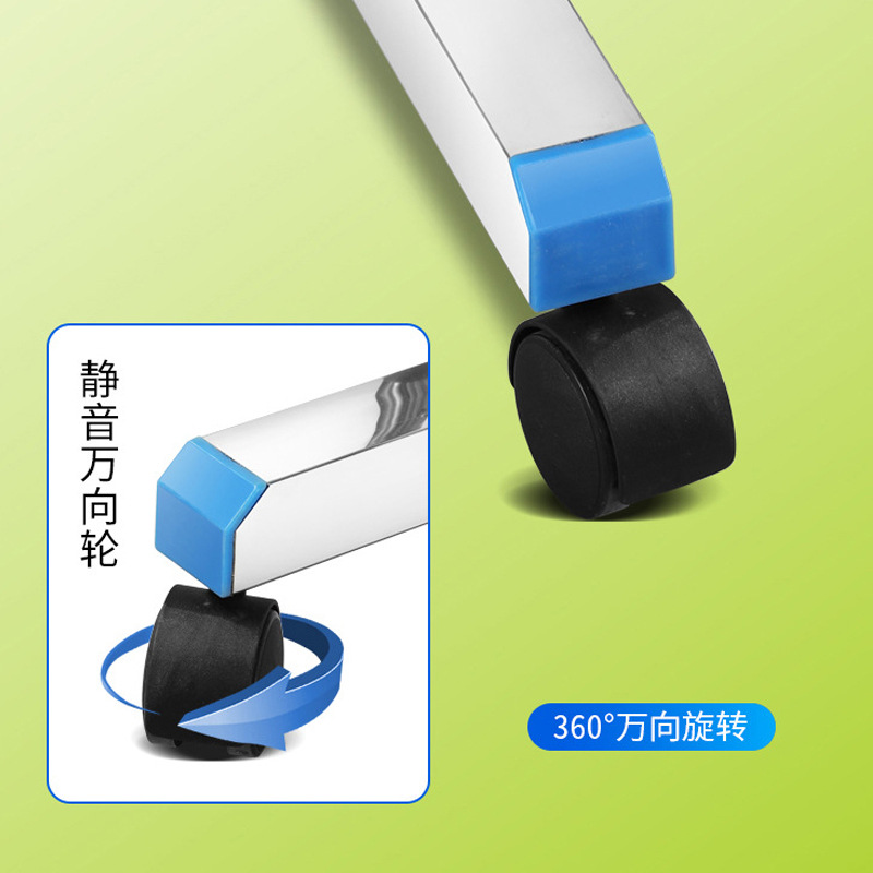 Hospital stainless steel screen clinic beauty salon movable partition health room ward sliding folding screen metal