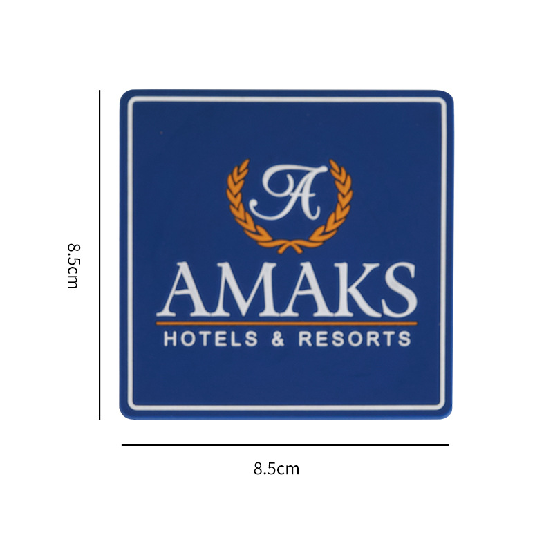 Fábrica directa personalizada PVC goma suave taza esterilla impresa en color taza esterilla bar taza esterilla aislante personalizada