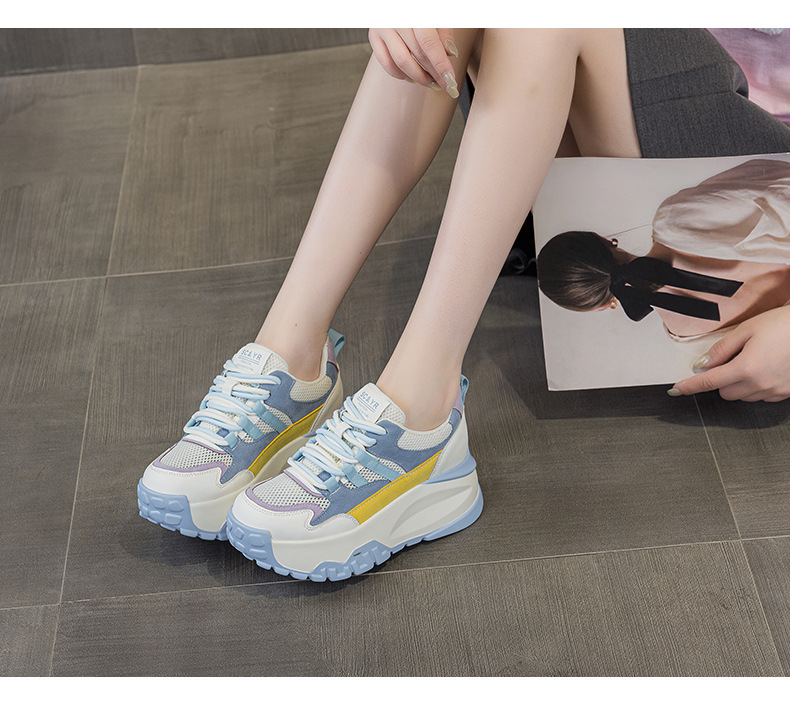 Women's Thick-soled Height-increasing For Petite Individuals, 2026 New Model, Casual And Fashionable Versatile_vogvips.com