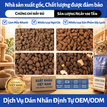 Thức ăn hoàn chỉnh khô đông lạnh 10 loại cho mèo