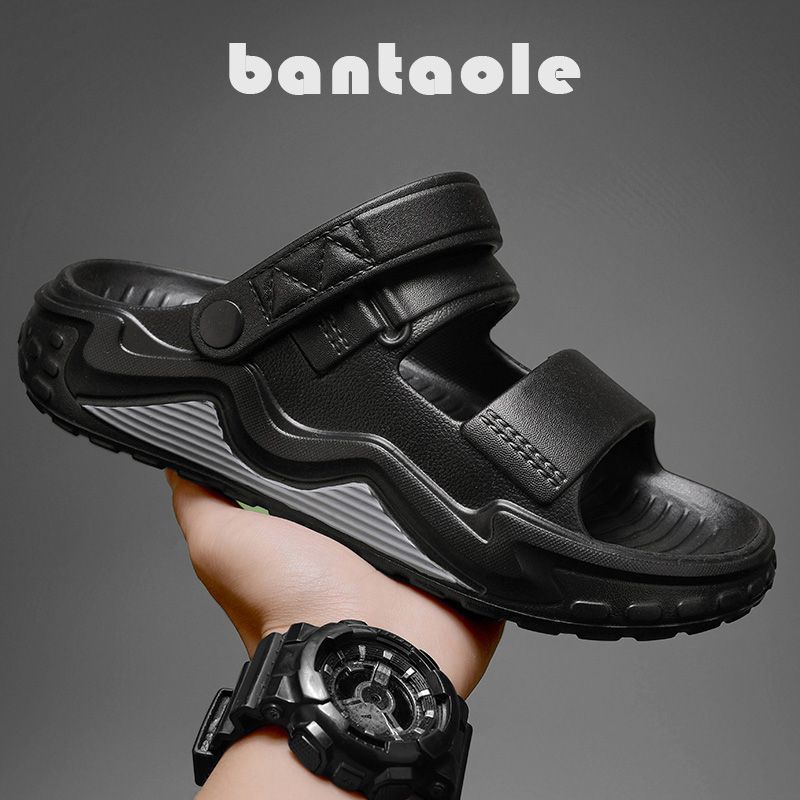 Sandalias para uso exterior de verano de los hombres 2025 nuevo estilo antideslizante, resistente al desgaste y desodorante