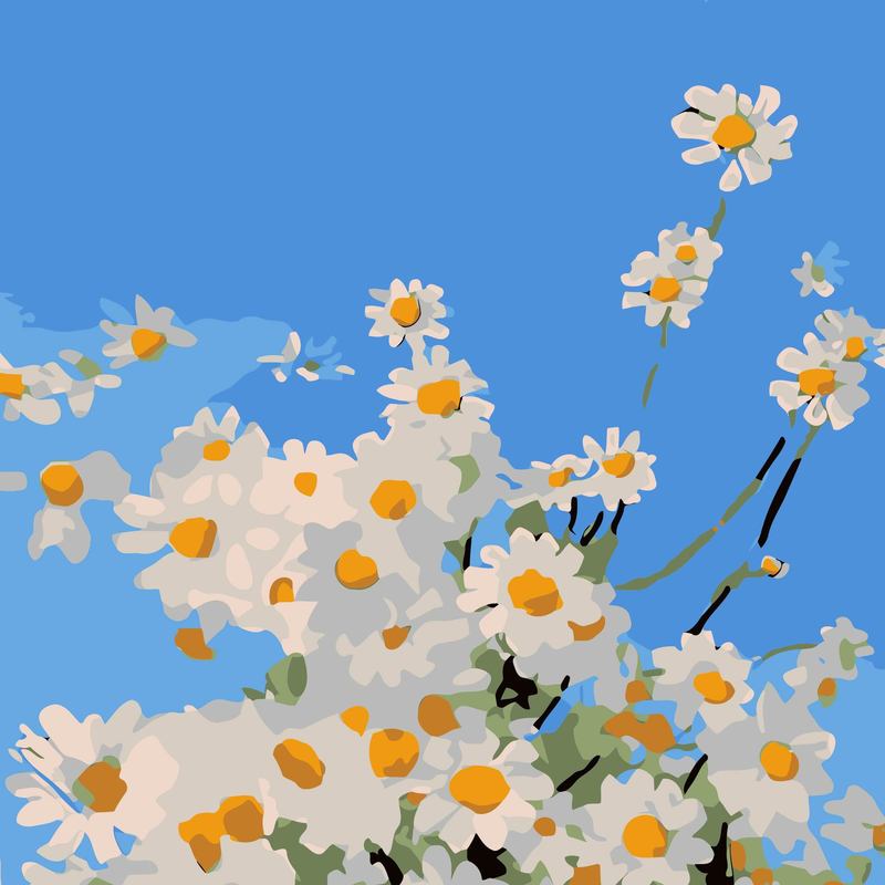 新款diy数字油画填色儿童手工绘可爱动漫油彩画填充装饰画批发|undefined