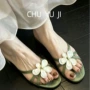 一字透气绝美外穿凉鞋