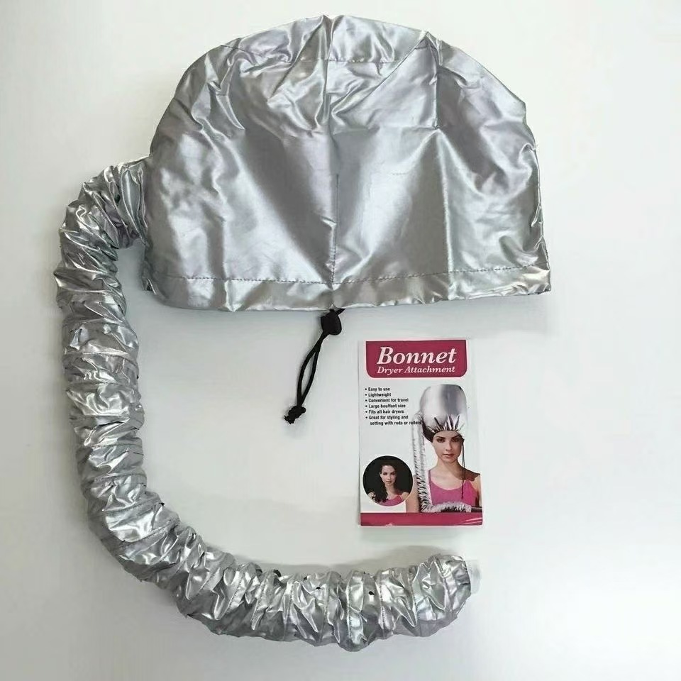 Barbería al por mayor transfronteriza secador de pelo sombrero de secado sombrero de pelo seco tipo sombrero de pelo seco portátil para el cuidado de cabello con aceite de cabello doméstico sombrero de pelo seco